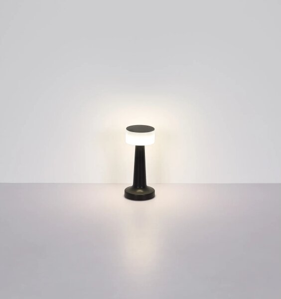 Globo 58447S - Lampă de birou LED tactilă reglabilă ANGELIKA LED/1W/3,7V negru