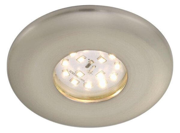 Corp de iluminat LED încastrat pentru baie Briloner 7227-012 LED/5W/230V IP65 crom mat