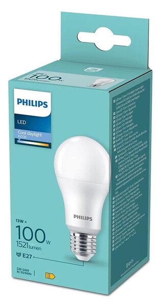 Bec LED Philips A60 E27/13W/230V 6500K