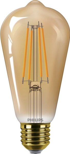 Bec LED VINTAGE Philips ST64 E27/7W/230V 1800K
