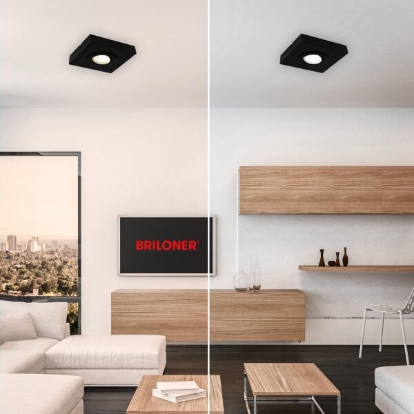 Spot LED Briloner 3996015 CTS LED/4W/230V 2700/4000K negru