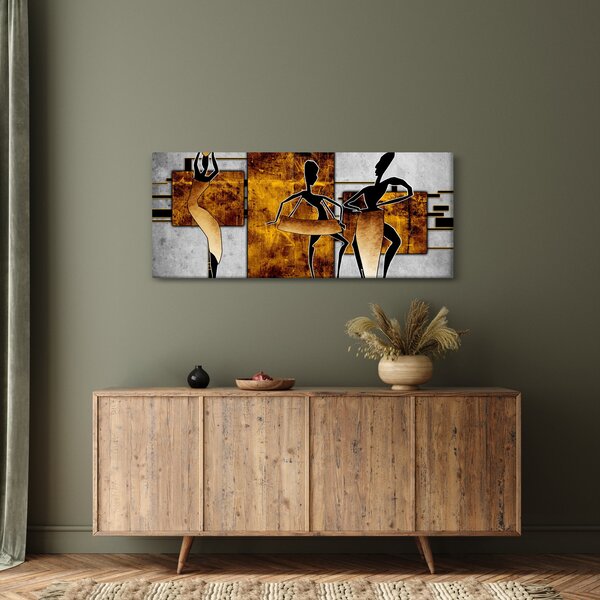 Tablou - Motiv cultura africană (120x50 cm)