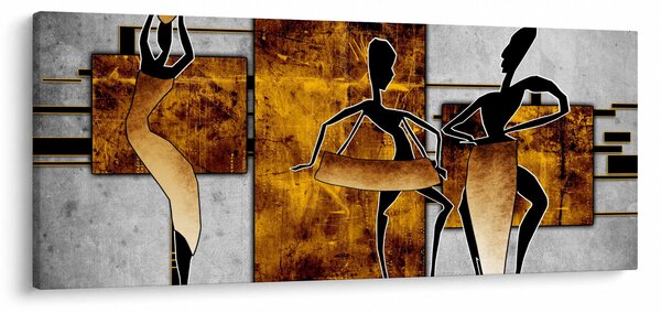 Tablou - Motiv cultura africană (120x50 cm)