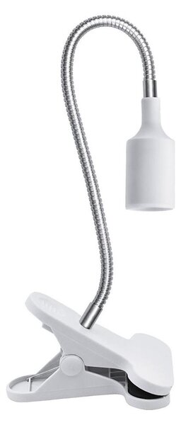 Lampă flexibilă de masă cu clemă PLANTY 1xE27/30W/230V alb