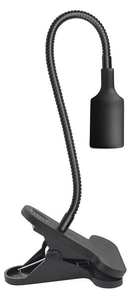Lampă flexibilă de masă cu clemă PLANTY 1xE27/30W/230V negru
