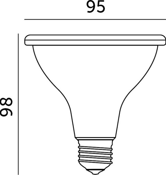 Bec LED pentru creșterea plantelor Brilagi VITABLOOM E27/9W/230V 1200K alb