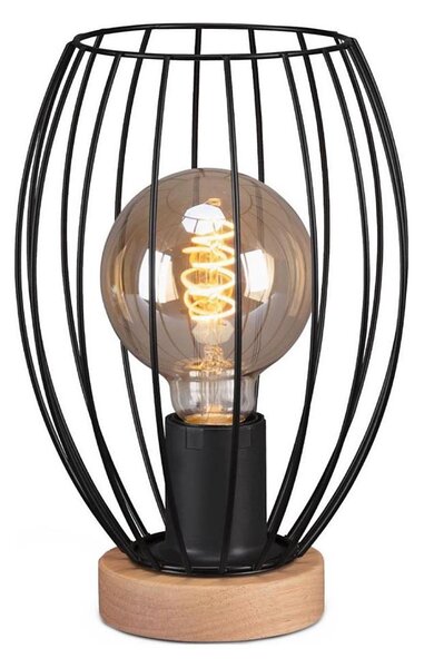 Lampă de masă Brilo WAKTU 1xE27/25W/230V arbore de cauciuc