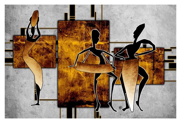 Tablou - Motiv cultura africană (90x60 cm)