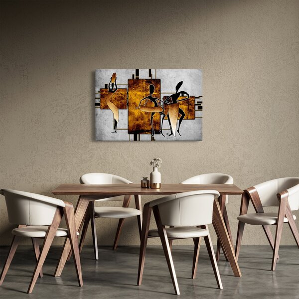 Tablou - Motiv cultura africană (90x60 cm)
