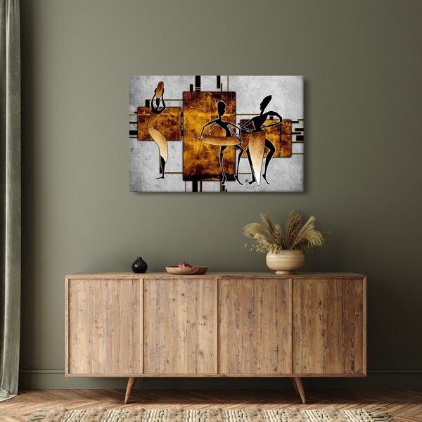 Tablou - Motiv cultura africană (90x60 cm)