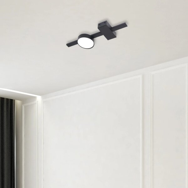 Plafonieră LED JOY 1xGX53/6W/230V negru