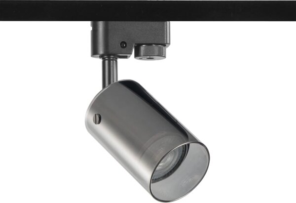 Spot pentru sistem de șină SMOKY 3xGU10/10W/230V negru