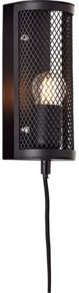 Aplică Brilliant MAZE 1xE27/40W/230V negru