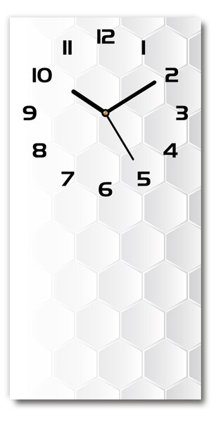 Ceas din sticlă dreptunghiular vertical fundal geometrică