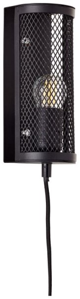 Aplică Brilliant MAZE 1xE27/40W/230V negru