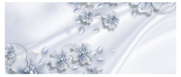 Tablou - Design flori (120x50 cm)