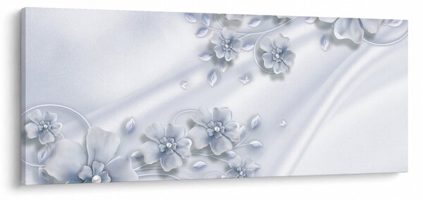 Tablou - Design flori (120x50 cm)