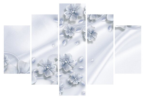 Tablou - Design flori (150x105 cm)