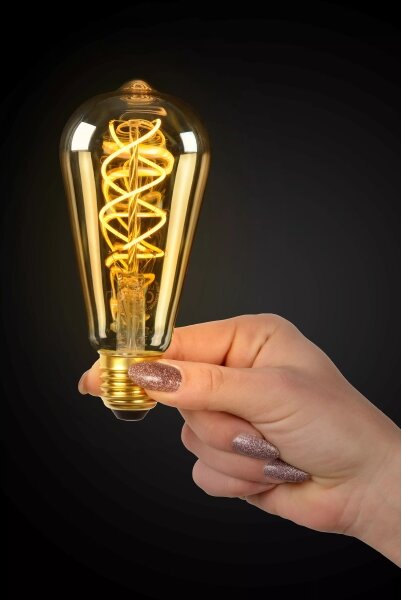 Bec LED cu senzor crepuscular Lucide 49034/04/62 FILAMENT E27/4W/230V 2200K