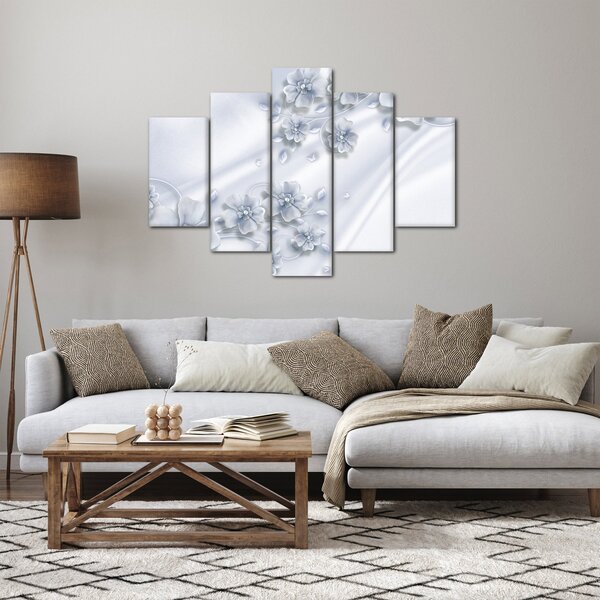 Tablou - Design flori (150x105 cm)
