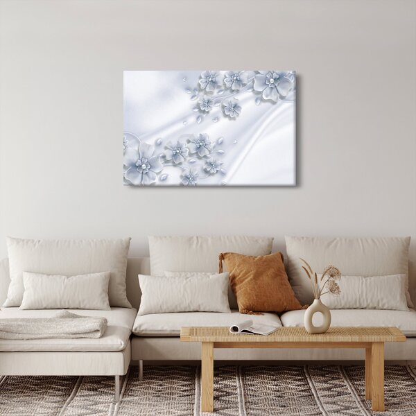 Tablou - Design flori (90x60 cm)
