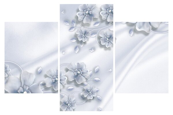 Tablou - Design flori (90x60 cm)