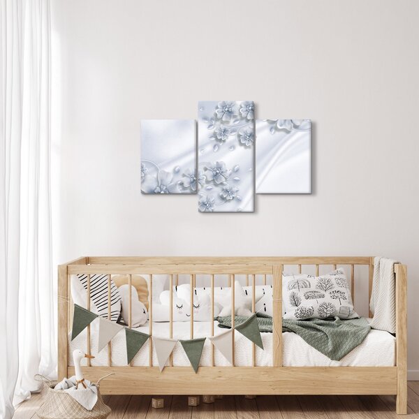 Tablou - Design flori (90x60 cm)