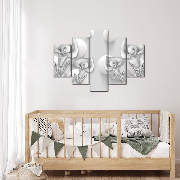Tablou -Design flori (150x105 cm)