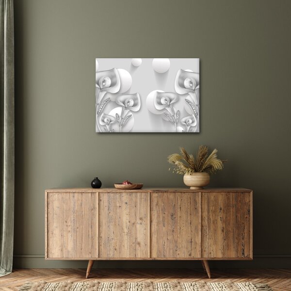 Tablou -Design flori (70x50 cm)