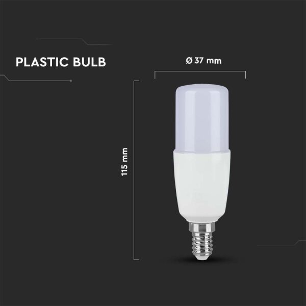 Bec LED T37 E14/9W/230V 2700K