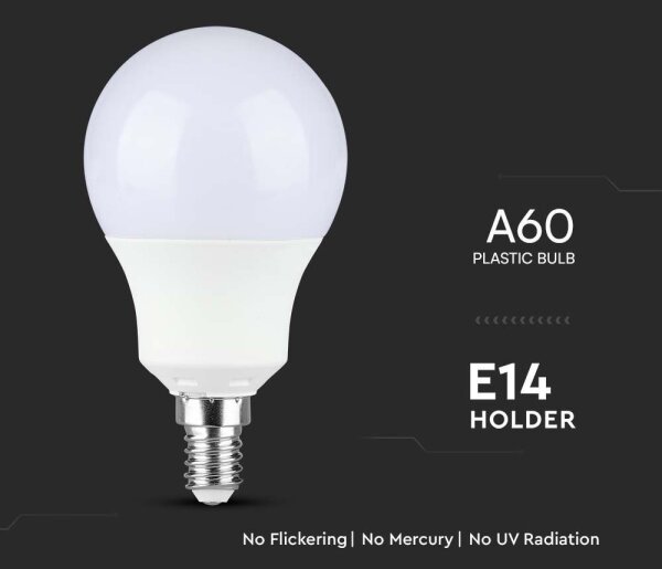 Bec LED SAMSUNG CHIP A60 E14/8,5W/230V 3000K