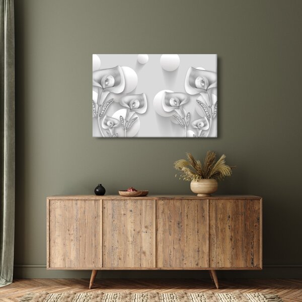 Tablou -Design flori (90x60 cm)