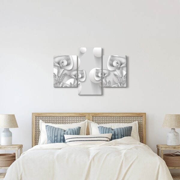 Tablou -Design flori (90x60 cm)