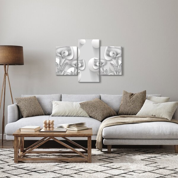 Tablou -Design flori (90x60 cm)
