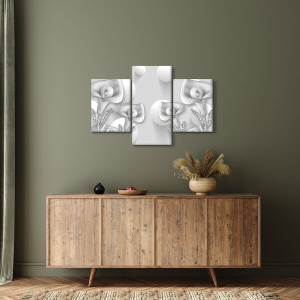 Tablou -Design flori (90x60 cm)