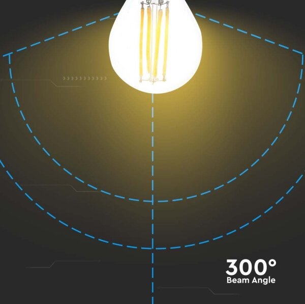 Bec LED FILAMENT G45 E27/6W/230V 4000K