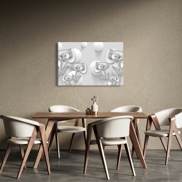 Tablou -Design flori (90x60 cm)