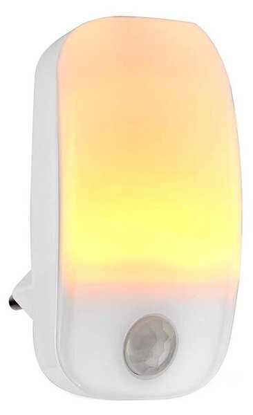 Corp de iluminat LED de orientare, pentru priză, cu senzor Nedis LNLW10WT LED/0,55W/230V