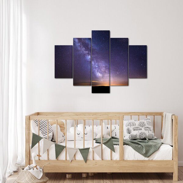 Tablou Cu privire la univers (150x105 cm)