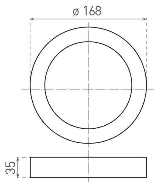 Corp de iluminat LED încastrat VEGA LED/12W/230V 2900/3900/5800K d. 16,8 cm alb