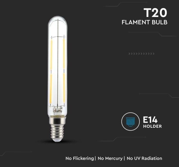 Bec LED FILAMENT T20 E14/4W/230V 3000K