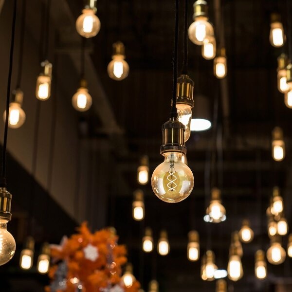 Bec LED FILAMENT G125 E27/5W/230V 1800K