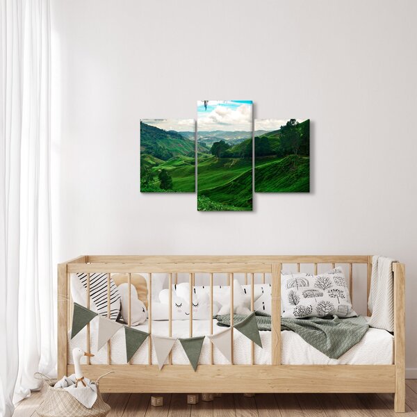 Tablou Plantații de ceai - Malaezia (90x60 cm)