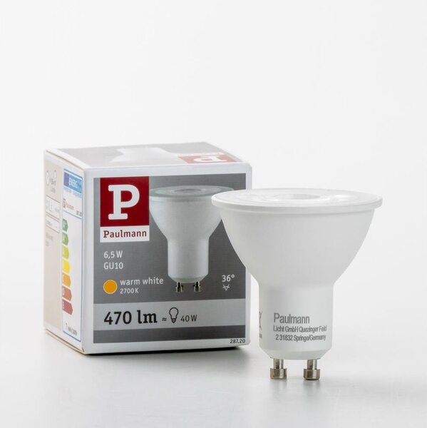 Bec LED Paulmann 28720 GU10/6,5W/230V 2700K