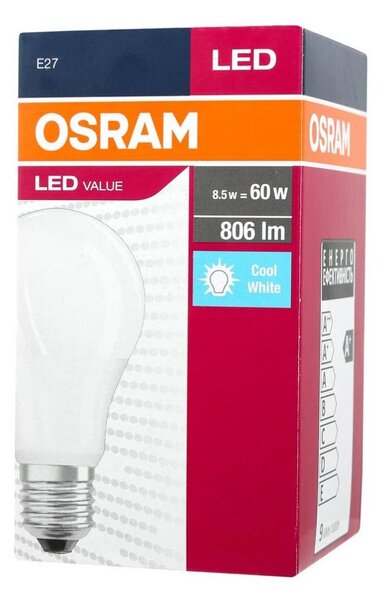 Bec LED A60 E27/9,5W/230V 4000K - Osram