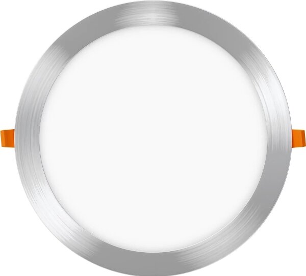 Corp de iluminat LED încastrat pentru baie APLED RONDO LED/24W/230V IP40 d. 30 cm crom