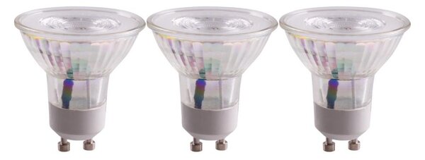 SET 3x bec LED GU10/4,5W/230V 4000K