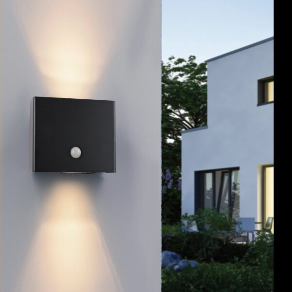 JUST LIGHT. 19471-18 - LED corp exterior cu senzor 2xLED/1,25W/3,7V 4400mAh IP44