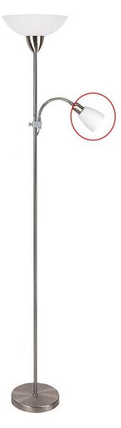 Abajur de rezervă din sticlă pentru lampadar Rabalux 4067 DIANA E14 alb mic