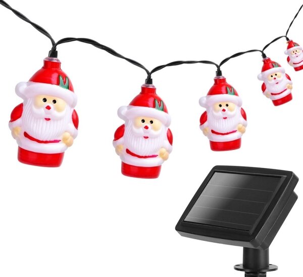 Aigostar - Ghirlandă solară LED 10xLED/3,8 m IP44 alb rece